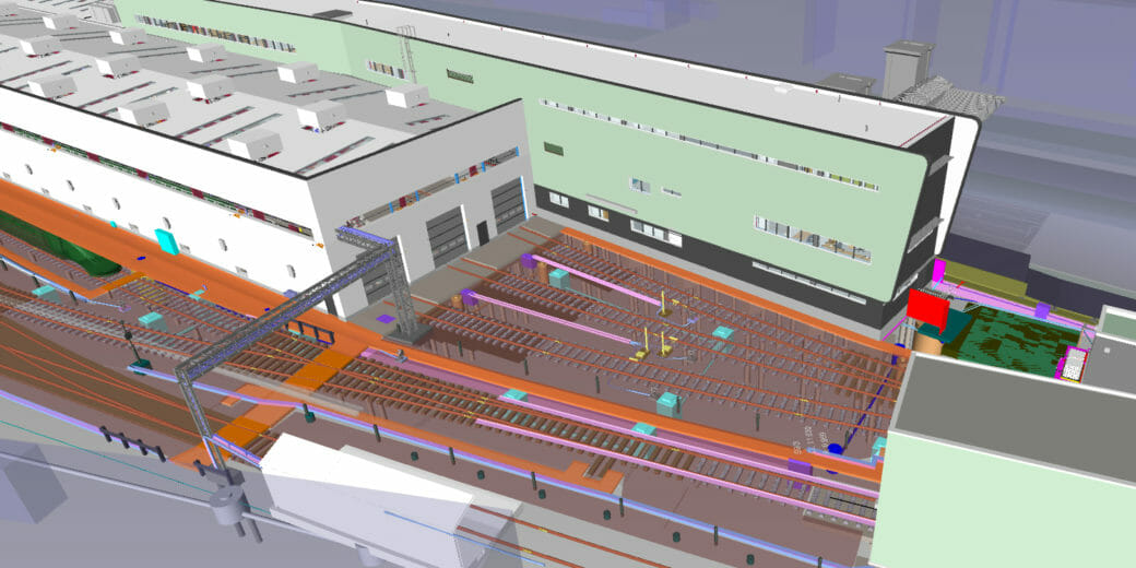 DKA | Exeter Rail Depot | 3D View